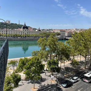 Privatunterkunft Vue Sur Rhone Lyon